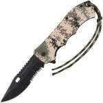 HARAHU Outdooros összecsukható kés PK - 40848 - Barna / 2-es típus KP40848