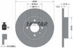 TEXTAR féktárcsa TEXTAR 92175103 for RENAULT, SMART, DACIA (92175103)