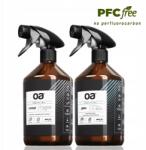 OA Ablaktisztító Szett Króm Tükör+ Pilótafülke Műanyag 2x500ML oa