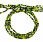  Margele Crisopraz Cub Fatetat 2x2mm Verde pentru Bijuterii Handmade Elegante