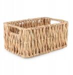 Tin Tours Téglalap Alakú Boho Vízi Jácint Kosár 33x22x15 cm (QM-220-200.S)