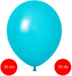 Vivalloons Lufi latex 30 cm, türkiz, 50 db/cs (Vivalloons)