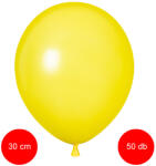 Vivalloons Lufi latex 30 cm, sárga, 50 db/cs (Vivalloons)