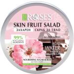 Nature of Agiva FRUIT SALAD 2 az 1-ben cukros peeling joghurttal, rózsavízzel és csokoládéval, 200 ml