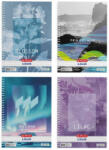 Herlitz spirál füzet A/4, vonalas, 70 lapos, Whispering Nature, többféle (HRL-400212875) - officetrade