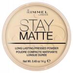 Rimmel London Stay Matte Púder 14g 001 Átlátszó