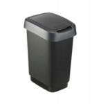 Rotho forgó szemetes Twist ezüst 50L (1754508850)