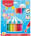 Maped Creioane colorate Maped Color’Peps My First Jumbo, 18 culori/set, FSC