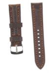 Peyton Rous Curea de ceas din piele, 22 mm x 20 cm, maro - ellegant - 52,99 RON