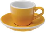 LOVERAMICS Egg - Espresso 80 ml Cup and Saucer - Yellow