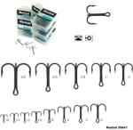 Mustad Ancora Tripla Mustad 35647bln, Nr 6, 25 Buc Plic (m.35647bln.6)