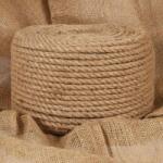 vidaXL Franghie din iuta 2 pcs 100 m 2 natural 100% jute Tossa GartenMobel Dekor (42011595)