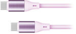 Krüger&Matz Cablu de date Kruger&Matz USB-C - USB-C 1m Purple (KM1269-1P)