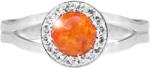JSB Bijoux Opál Swarovski Orange kristály kövekkel 92700040oran (Ag925/1000, 2, 08 g)