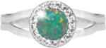 JSB Bijoux Opál Swarovski kristály kövekkel Mix Green 92700040mixgr (Ag925/1000, 2, 08 g)