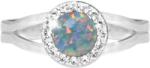 JSB Bijoux Opál Swarovski Australian Shadow kristály kövekkel 92700040aust (Ag925/1000, 2, 08 g)