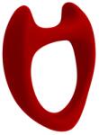 Woomy Силиконов пенис пръстен Woomy Toro L червен