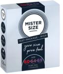 Mr. Size 3 бр. Презервативи с различен размер (60-64-69 мм) Mister Size