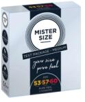Mr. Size 3 бр. Презервативи с различен размер (53-57-60 мм) Mister Size