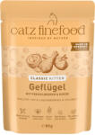 Catz Finefood 8x85g catz finefood Kitten szárnyas nedves macskatáp