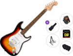 Squier Affinity Series Stratocaster Junior HSS LRL Standard SET 3-Color Sunburst Chitară electrică