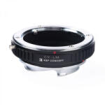 K&F Concept bajonett-adapter Contax/Yashica objektívhez - Leica M váz (Contax Yashica Lenses to Leica M Camera Mount Adapter)