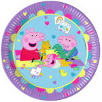 Nickelodeon Peppa papírtányér, party tányér 8 DARABOS, 23 cm FSC Nr5