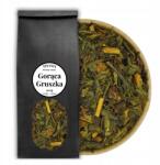  Forró körte zöld tea Sencha körte karamell szegfűszeg 100g Tisania (HRB096-TPC100)