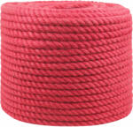 vidaXL Franghie din Jute Rosu 100% jute Tossa GartenMobel Dekor (42011715)