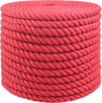 vidaXL Franghie din Jute Rosu 100% jute Tossa GartenMobel Dekor (42011725)