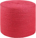 vidaXL Franghie din Jute Rosu 100% jute Tossa GartenMobel Dekor (42011698)