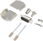Amphenol Conector D-Sub 15 Pin cu Terminal pe Cablu și Șurub (L17DPPK15-M+L717DA15PST)