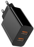 Xmart Зарядно устройство X-MART Dual USB CHARGER 18W Black (3800202096750)