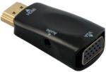 Diva Адаптер Diva HDMI към VGA Black (3800202093247)