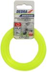 Dedra DEDRA-EXIM Fir de tăiere circular, fir pentru mașina de cosit, cositoare Garden DEDRA 80Z24151 2, 4mmx15mm (80Z24151)