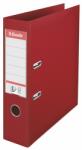 Esselte Biblioraft A4, plastifiat PP/PP, margine metalica, 75 mm, ESSELTE No. 1 Power - visiniu visiniu A4 Biblioraft plastifiat 75 mm (ES-811510)
