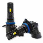 Autorey Set 2 Becuri LED HB4 (9006) AUTOREY Premium 20000LM 4300K 35W 12V-24V Plug & Play Lumina Alb Natural Tehnologie CSP Faruri Proiectoare Ceata Auto Camion (AR-49)