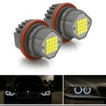 AutoREY Set 2 Becuri LED Marker pentru Angel Eyes BMW 160W E83 E87 E60 E61 E53 E63 E64 E65 E66 - Lumina Alba 6000K Canbus, fara eroare de bec ars (AR-60)