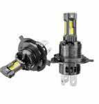 Autorey Set 2 Becuri LED H4 AUTOREY Premium 20000LM 4300K 35W 12V-24V Plug & Play Lumina Alb Natural Tehnologie CSP Faruri Proiectoare Ceata Auto Camion (AR-28)