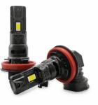 AutoREY Set 2 Becuri LED H8/H11 AUTOREY Premium 20000LM 4300K 35W 12V-24V Plug & Play Lumina Alb Natural Tehnologie CSP Faruri Proiectoare Ceata Auto Camion (AI25-03)