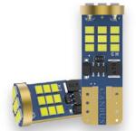 Autorey Set Becuri LED Super Canbus T10 W5W pentru Pozitie , Interior, Lampi Numar tip LED , 12v 6W, 24 SMD, Culoare Alb 6000k (AR-63)