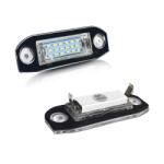 Autorey Set 2 Lampi LED Numar Inmatriculare Auto pentru Volvo C30 C70 S80 XC90 S40 V60 XC60 S60 V70 V50 XC70, Alb 6000K, Canbus Fara Eroare, Plug & Play AutoREY® (AI20-25)