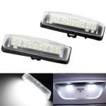 Autorey Set 2 Lampi LED Numar Inmatriculare Auto Plug & Play Toyota Camry Aurion Prius Vios Lexus IS GS RX Mitsubishi Pajero Colt Grandis Lumina Alba 6000K AutoREY® (AI20-07)