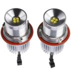 AutoREY Set 2 Becuri Angel Eyes AutoREY® Premium, Led Marker, Putere 40w compatibil cu BMW E39/E60/E61/E81/E87/ E63/ E64/E65/E66/X5/ E53/X3/E83 (AR-54)