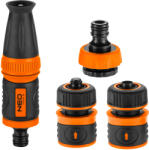 NEO TOOLS Set 1/2 " cu pistol tip duza drept, conectori si racord pentru robinet 15-710 (15-710)