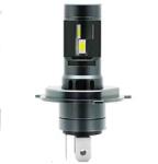 AutoREY Set 2 becuri LED H4, 55W, lumina alb-rece, 25.000 Lumeni, Fara cablu si ventilator inclus (AR-29)