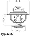 WAHLER Termostat, lichid racire WAHLER 4255.92D (425592D)