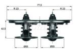 MAHLE ORIGINAL Termostat, lichid racire MAHLE ORIGINAL TX 32/1D (TX321D)