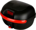 FIXATO Cutie portbagaj moto / scuter, 40x35x25 cm, FIXATO, cu cheie și sistem antifurt, Negru (cutie-moto-5)