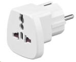 PremiumCord Adaptor de călătorie universal Goobay pentru aparate străine la priza CZ IEC 320 C13 (ppadapter-49)